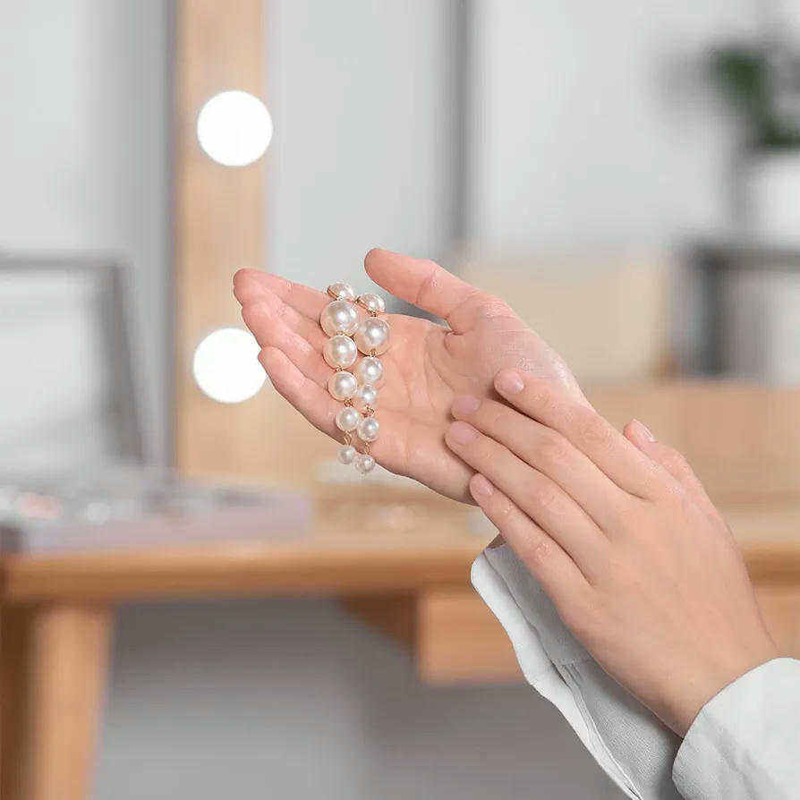 Kit de 2045 Piezas para Hacer Pulseras y Collares con Cuentas Espaciadoras y Bolitas, en caja transparente