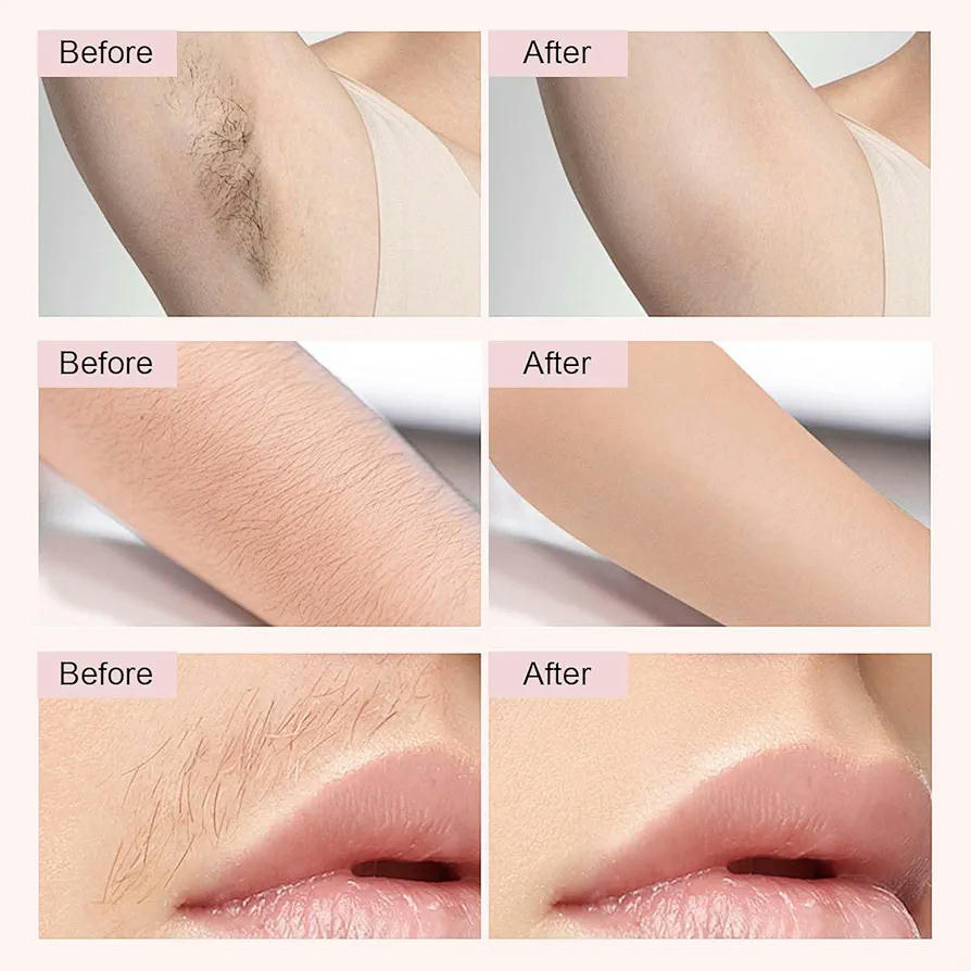 Afeitadora eléctrica 2 en 1 para mujer, doble cabezal, afeitadora resistente al agua, depiladora inalámbrica para rostro, cuerpo y zona íntima (rosa)