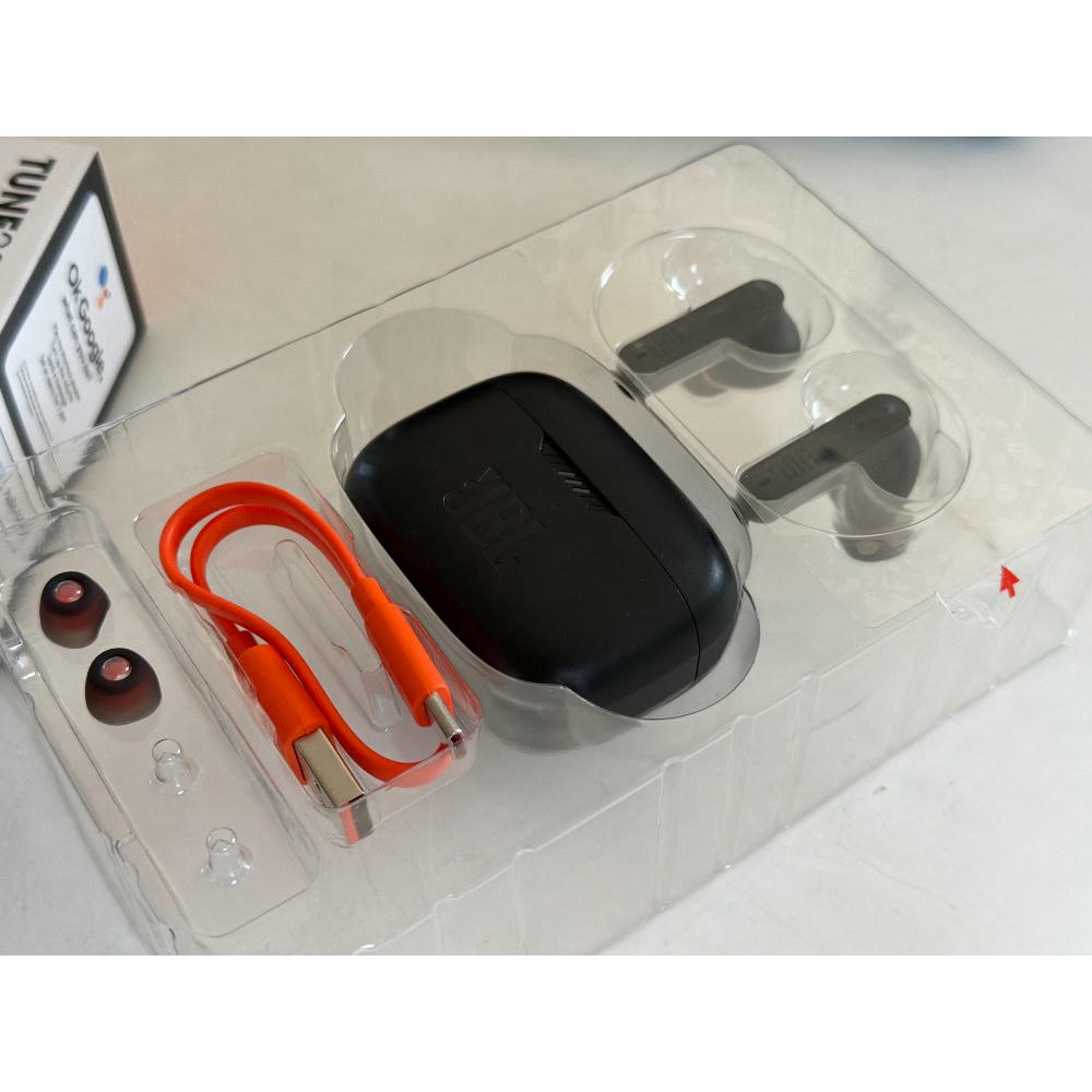 JBL TUNE 230NC TWS Auriculares inalámbricos In Ear True Wireless Bluetooth IPX4 con micrófono incorporado para música, deportes y llamadas, hasta 40h de batería, estuche de carga, negro