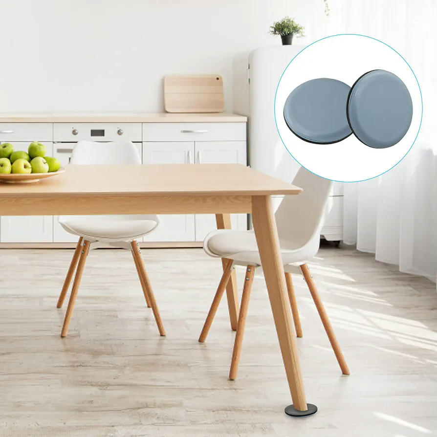 Deslizadores autoadhesivos para muebles, 10 unidades de almohadillas para suelos de madera, deslizadores de sofá, mesa y silla, antideslizantes