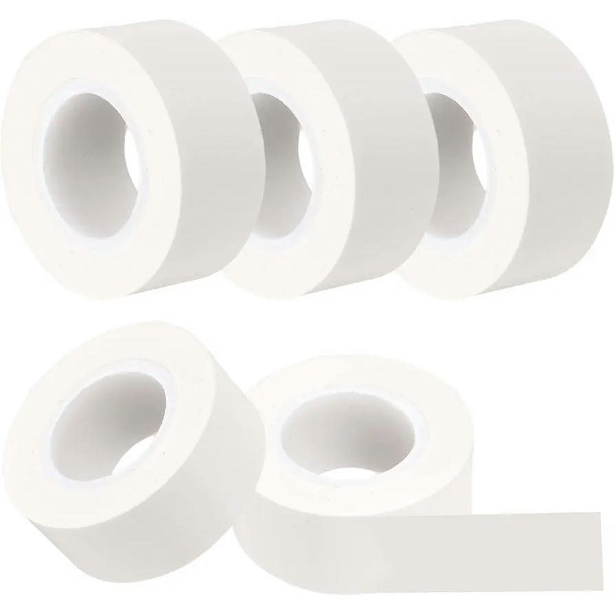 5 Rollos de Etiquetas Térmicas 16MMx4M, Autoadhesivas y Impermeables para Casa y Oficina (Blanco)