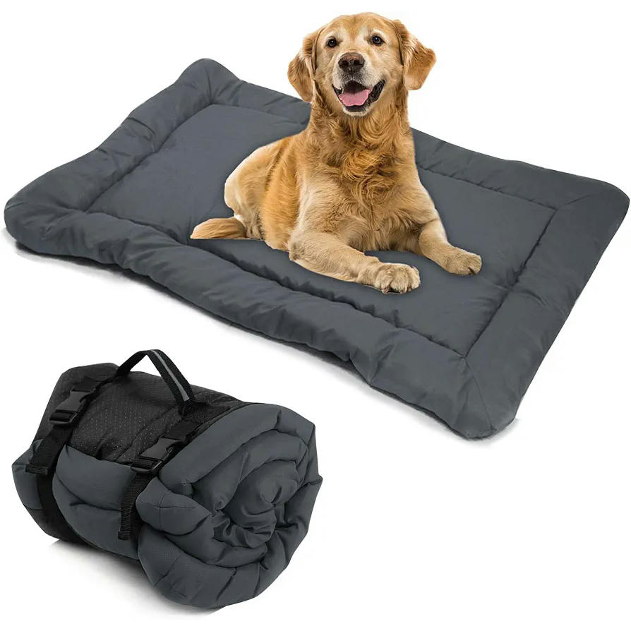 Colchoneta Plegable Impermeable para Perros y Gatos, 90x60cm, Lavable y Portátil
