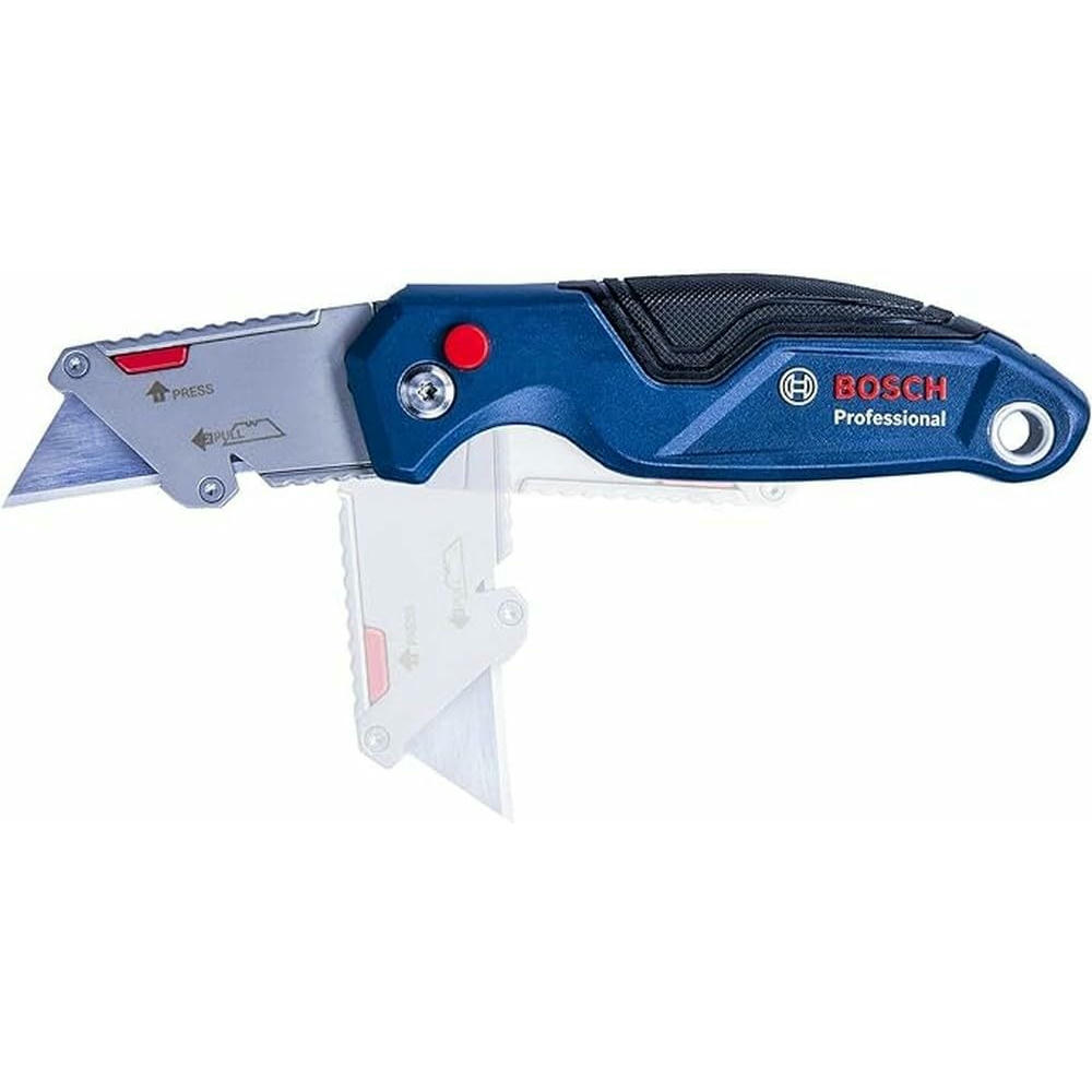Bosch Professional - Navaja universal plegable (3 cuchillas trapezoidales)