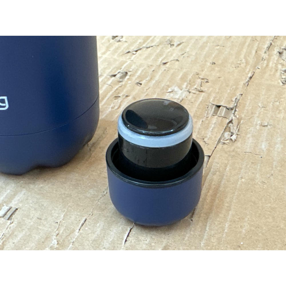 Botella de Agua Acero Inoxidable 1 Litro-Otto Koning-Botella Térmica con Doble Aislamiento al vacío para 12 Horas de Bebida Caliente y 24 Horas de Bebida Fría. Botella Termo a Prueba de Fugas sin BPA