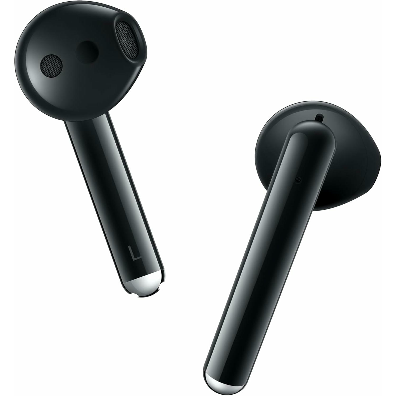 HUAWEI, FreeBuds 3, Auriculares inalámbricos con cancelación de Ruido Activa (Chip Kirin A1, Baja latencia, Conexión Bluetooth ultrarrápida, Altavoz de 14 mm, Carga inalámbrica), Color Negro,