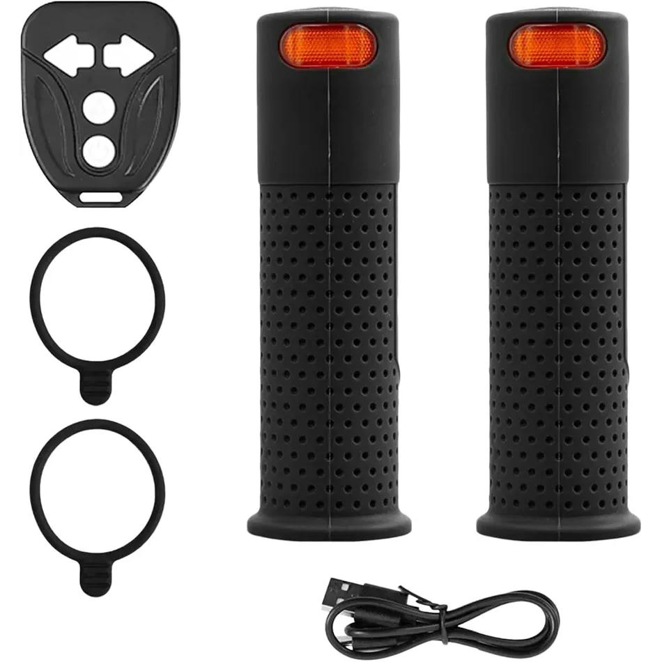 Intermitentes para Patinete Eléctrico para Modelo M365 / Pro - Luces LED de Control Remoto Inalámbrico, Indicadores de Dirección, Iluminación de Seguridad Impermeable
