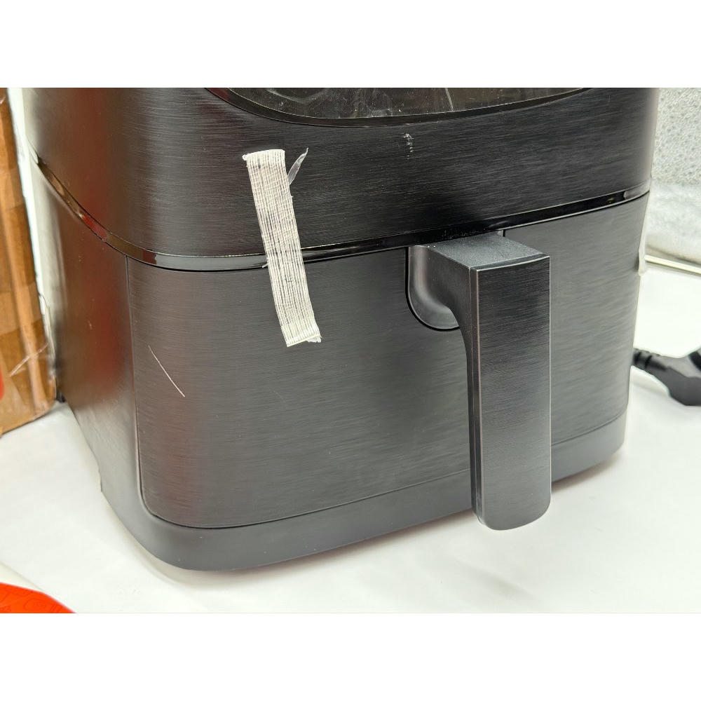 Cosori Freidora de Aire 5,7L Interior Metálico Real, Air Fryer Diseño Antióxido, Tecnología Calefacción Uniforme, 40 Recetas, Reducción de Grasas para una Vida Saludable, Eficiencia Energética, 1700W