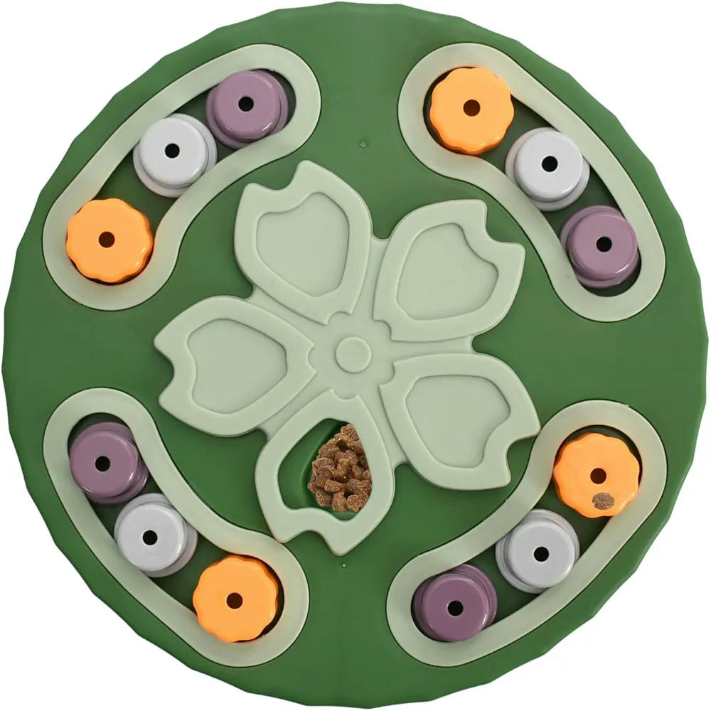 Juguete interactivo para perros, estimulación mental, alimentación lenta, prevención de obesidad, diseño seguro, base antideslizante, multi-niveles