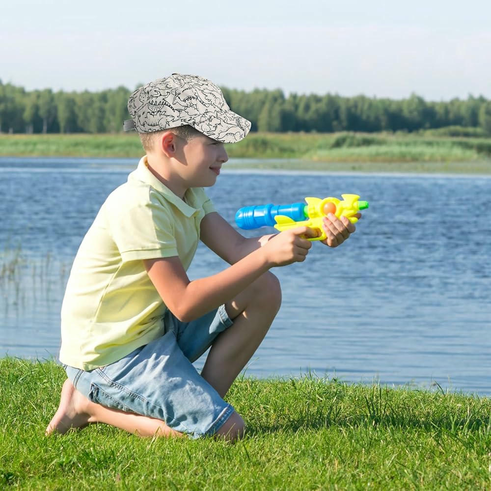 Gorra de Béisbol Ajustable para Niños con Diseño de Dinosaurios, Protección Solar para 3-8 Años