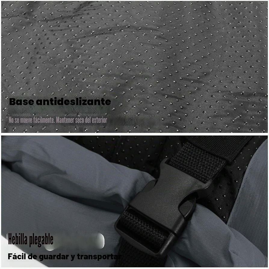 Colchoneta Plegable Impermeable para Perros y Gatos, 90x60cm, Lavable y Portátil