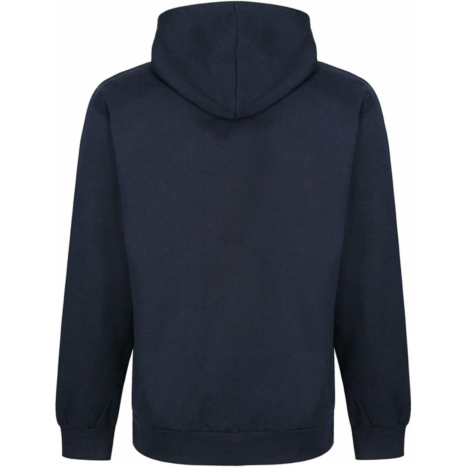 Iron Mountain Sudadera con capucha de forro polar suave para hombre, prenda ecológica, hilo reciclado, talla 4XL