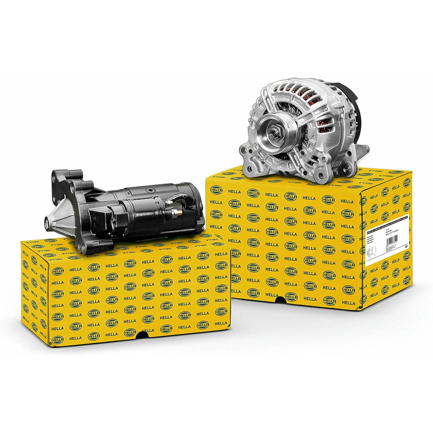 HELLA 8EA 011 610-561 Motor de arranque - 12V - 1.8kW - por ej. Seat Ibiza III (6L1)