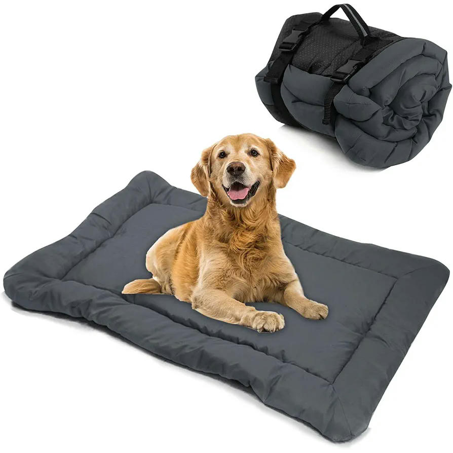 Colchoneta Plegable Impermeable para Perros y Gatos, 90x60cm, Lavable y Portátil