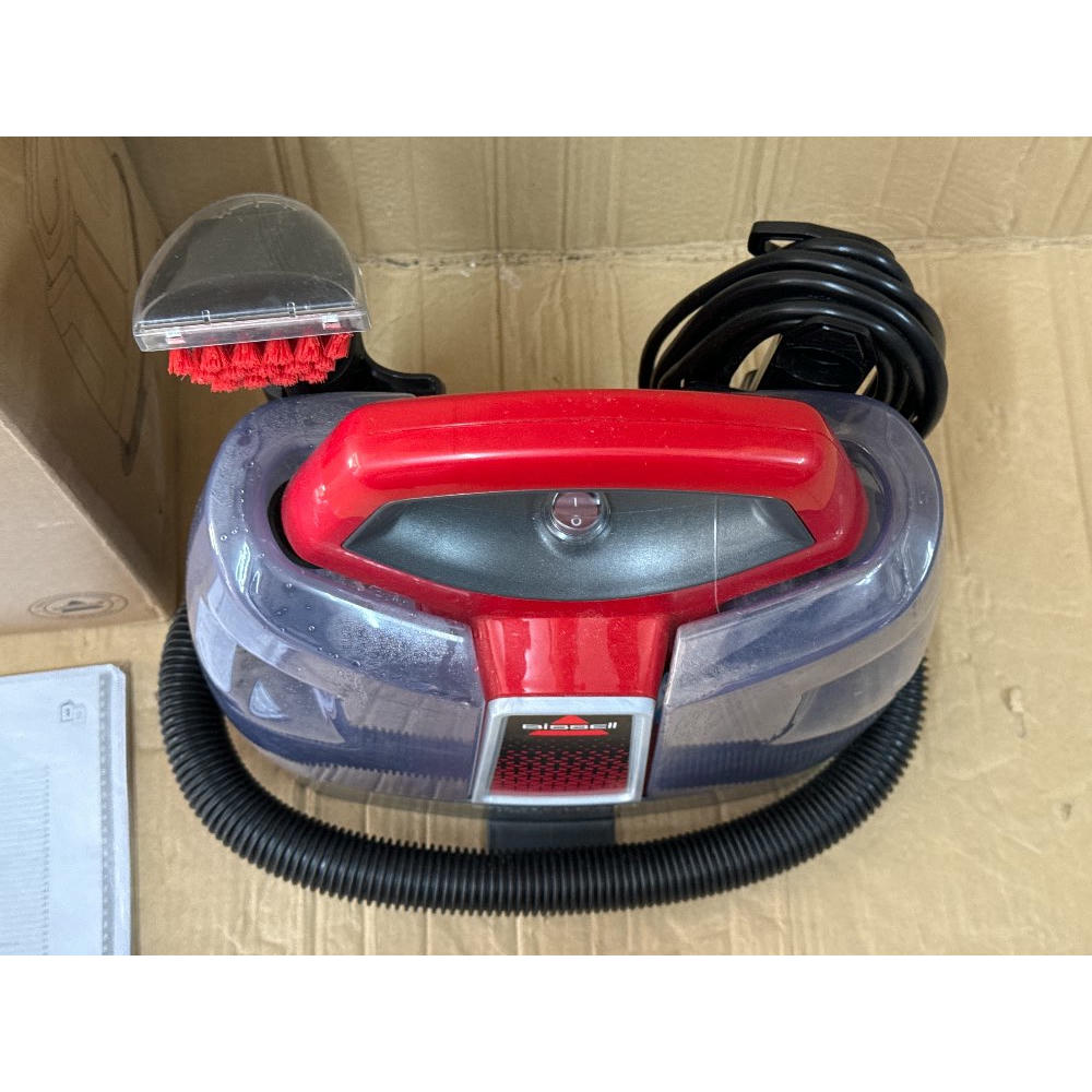 BISSELL SpotClean ProHeat, Aspiradora de Agua Tapiceria, Lava Aspiradora con Tecnología HeatWave, Limpiador de Liquidos para Alfombras, Tapiceria, Sofa, Autos y Más, Motor Potente de 330W, 36988