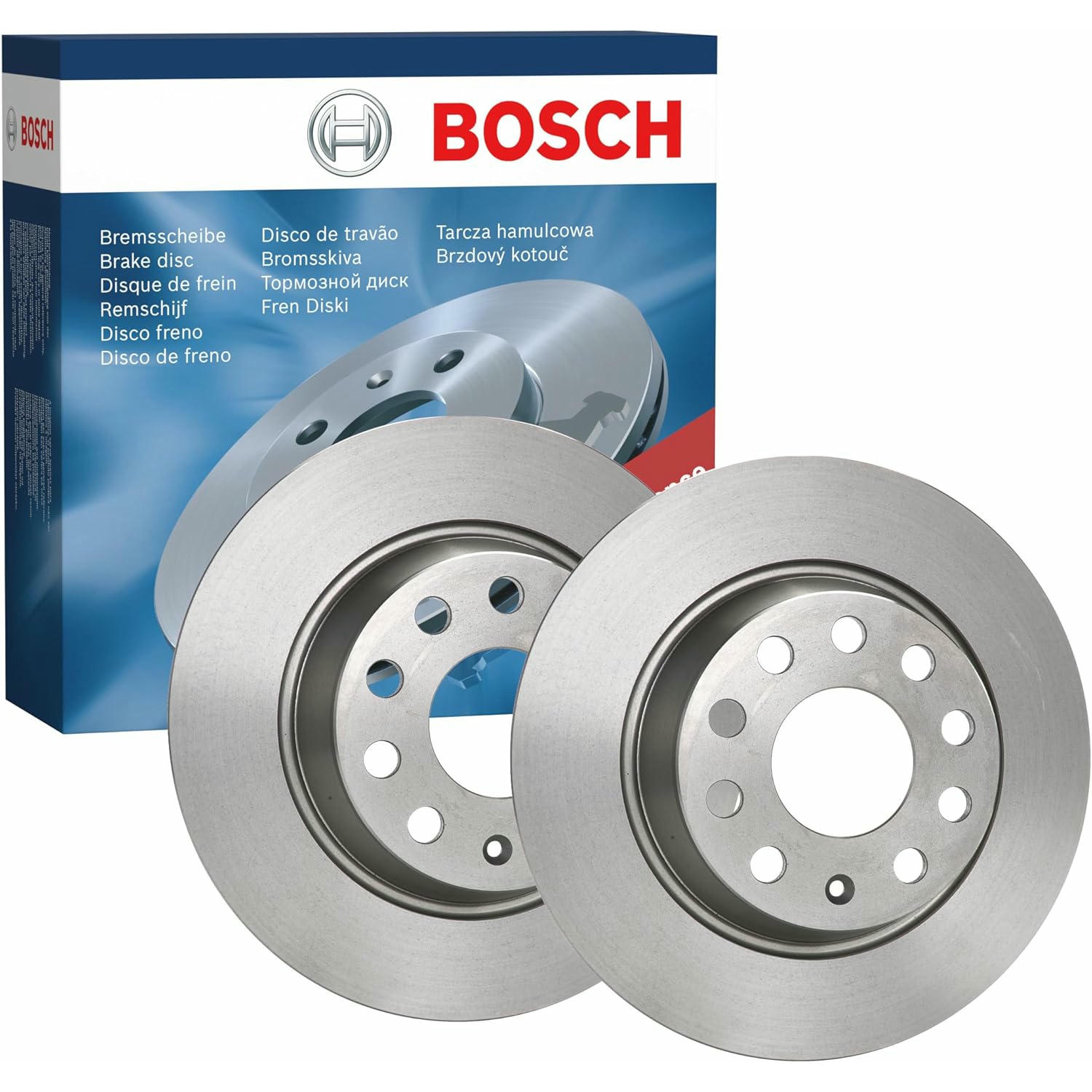 Bosch BD1112 Discos de freno, certificación ECE-R90, 1 juego de 2 discos