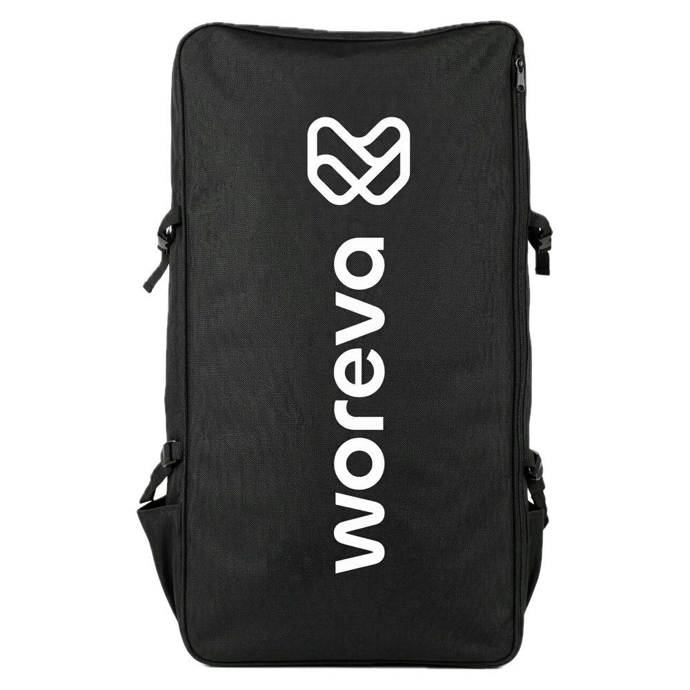 WOREVA Mochila para Transportar y Proteger Kit de Tabla de Paddle y Accesorios, Bolsa Resistente, Ideal para Deportes Acuáticos, Color Negro