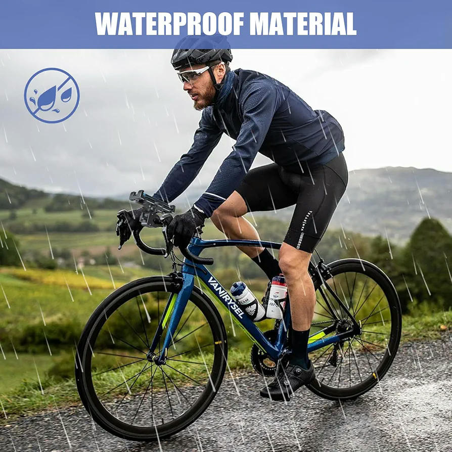 Soporte de teléfono móvil para bicicleta y motocicleta, modelo 360 grados con liberación rápida, compatible con iPhone y Samsung, para dispositivos de 4.7 a 6.8 pulgadas, color amarillos