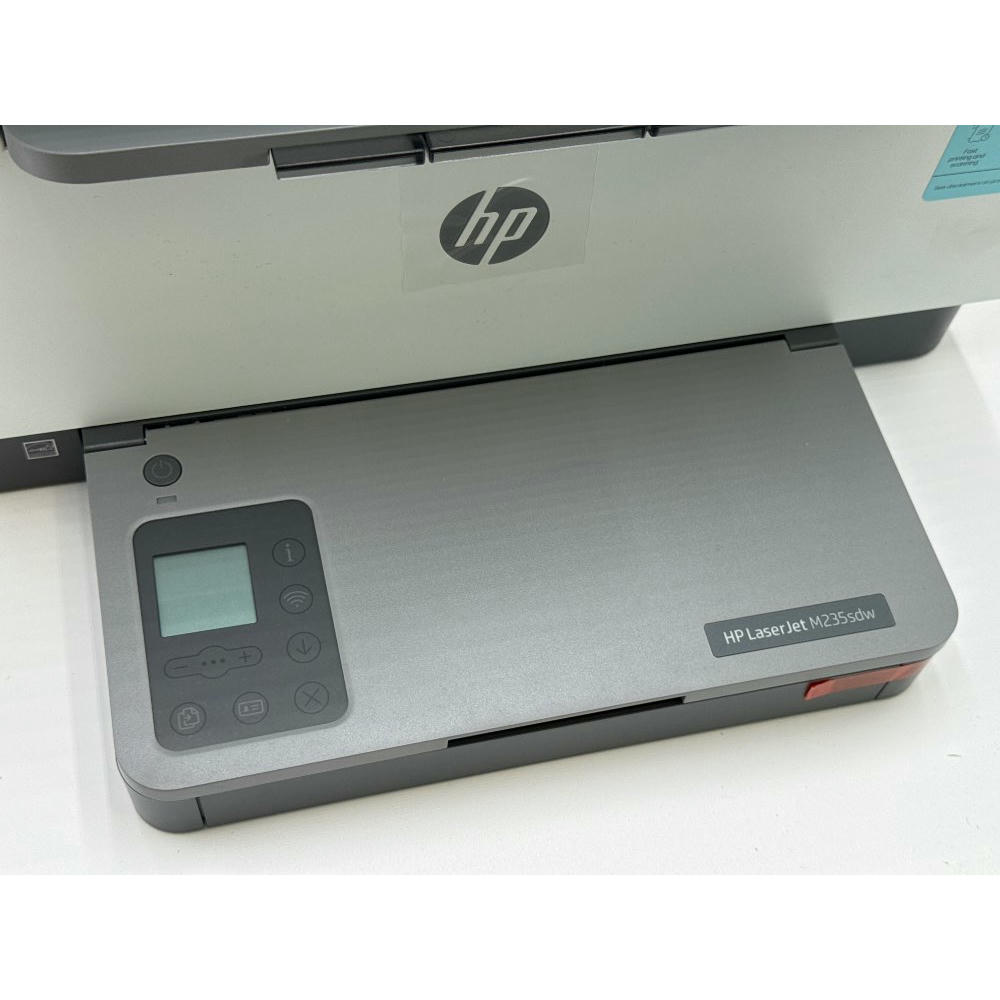 HP LaserJet M235sdw 8J9K7F, Impresora Láser A4 Multifunción Monocromo a doble cara automática, Escaner, Copiadora (29 ppm, Wi-Fi, Ethernet, Procesador 500MHz, Memoria 64MB, HP Smart App) Blanca y Gris