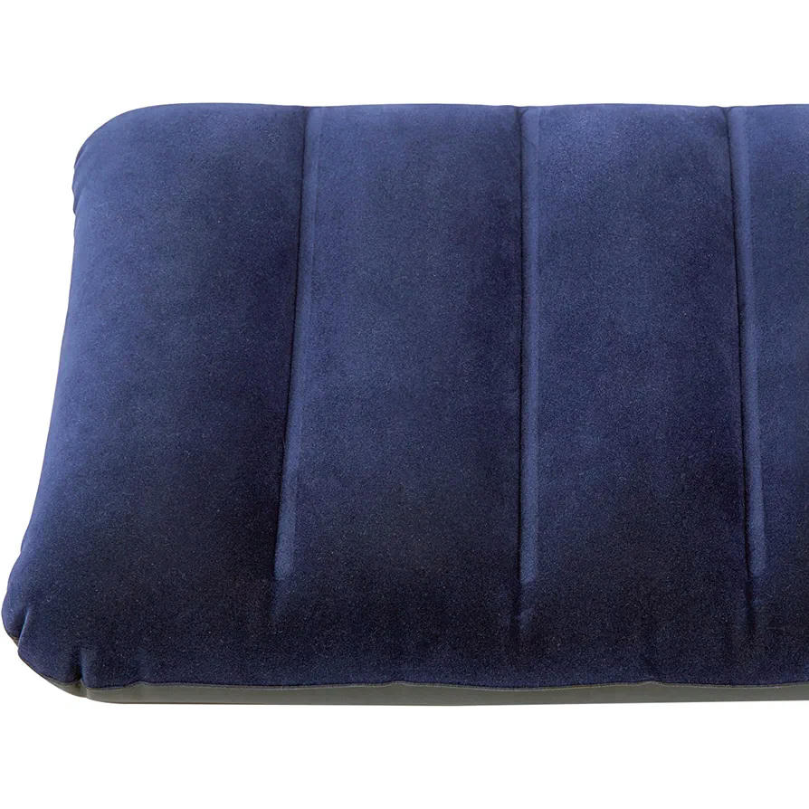 Intex 68672 - Almohada Hinchable flocada, 43 x 28 x 9 cm, Color Azul