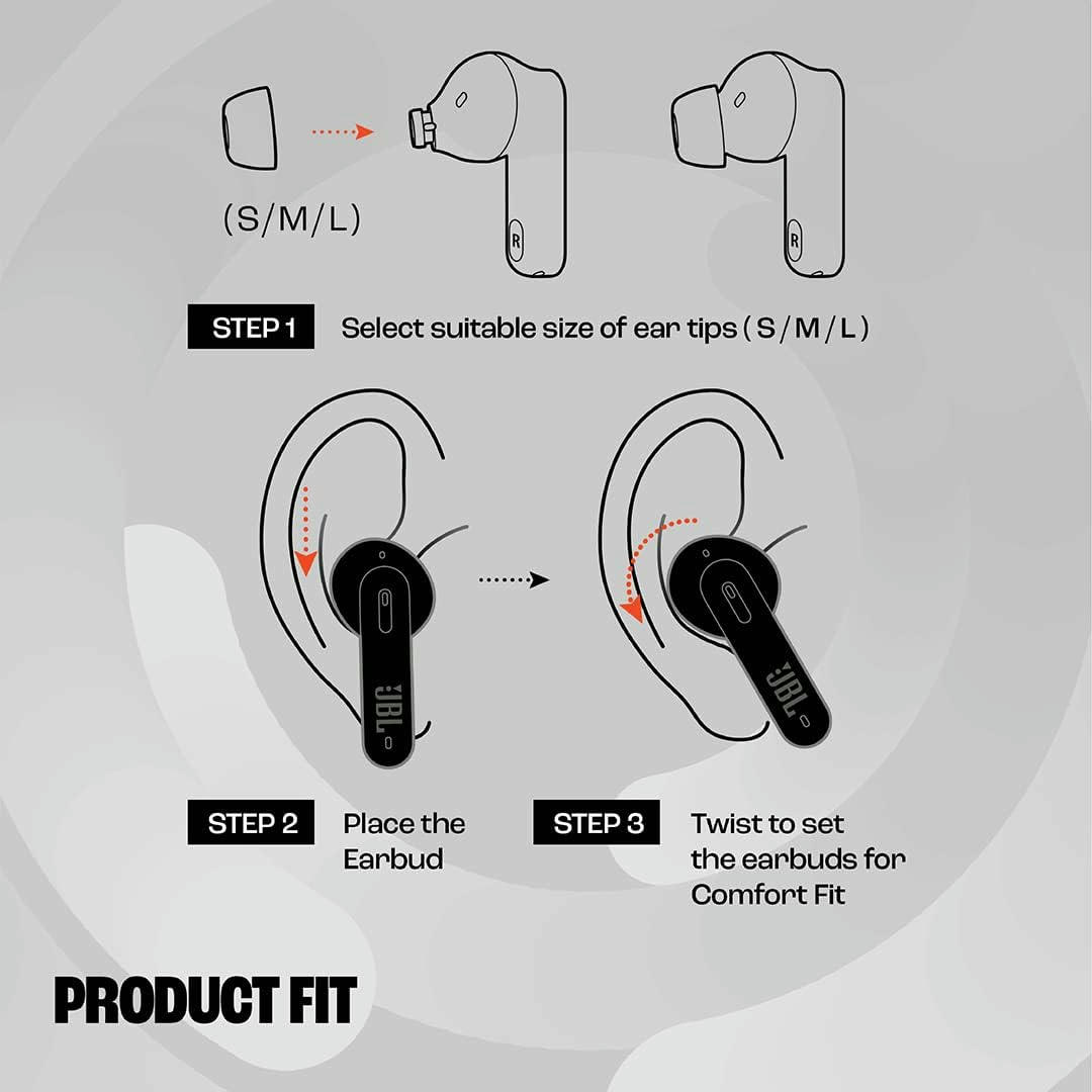 JBL TUNE 230NC TWS Auriculares inalámbricos In Ear True Wireless Bluetooth IPX4 con micrófono incorporado para música, deportes y llamadas, hasta 40h de batería, estuche de carga, azul
