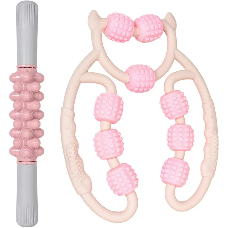 Rodillo Muscular de Espuma 3D para Masaje de Piernas y Cuerpo, Alivio de Rigidez y Fatiga