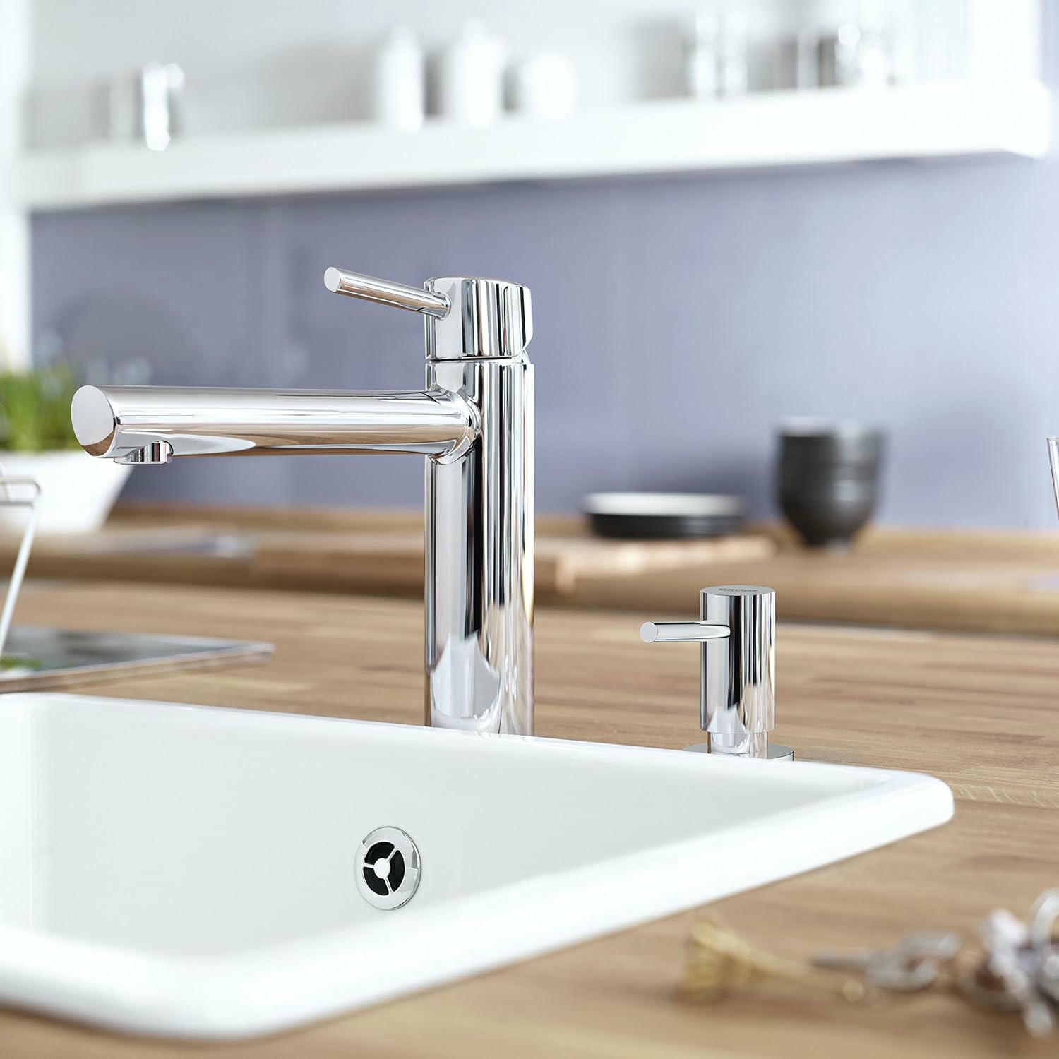Grohe Cosmopolitan - Dispensador de jabón 0,4L, Ref. 40535000