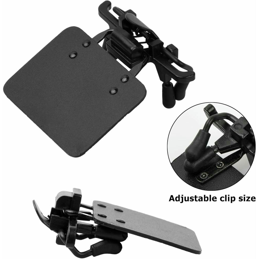 Parche para Gafa de Tiro con Arco, Clip de Asistencia para Apuntado, Compatible con Gafas y Máscaras