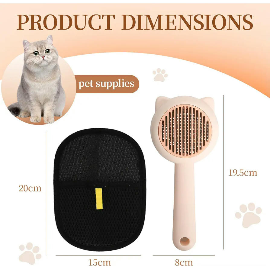 Cepillo Reutilizable para Gatos y Perros - Juego de Herramientas para Limpieza de Pelo