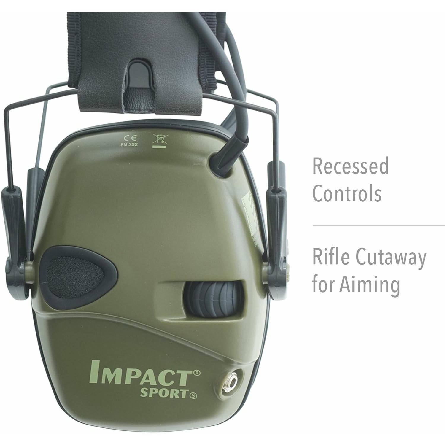 Honeywell 1013530 Howard Leight Impact Sport orejeras de protección auditiva