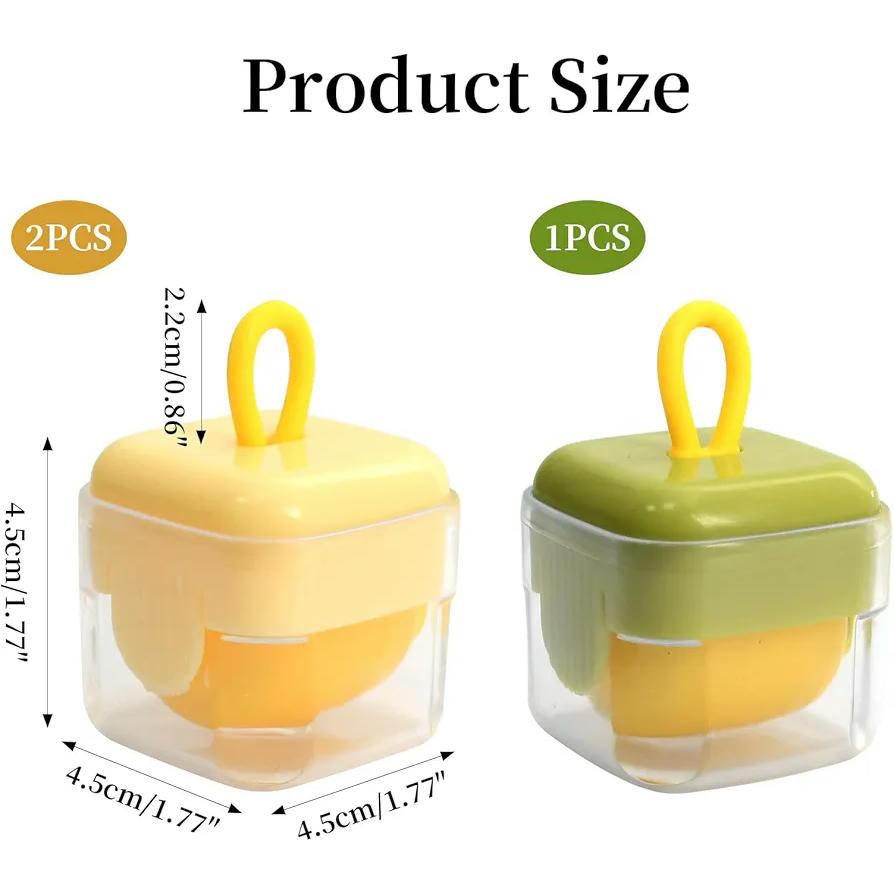 Mini Rodillo Quitapelusas Reutilizable 3 Piezas, Roller de Pelusa Lavable de Gel para Ropa y Viajes, Removedor de Cabello de Mascotas, Compacto y Eficaz (Color Amarillo)