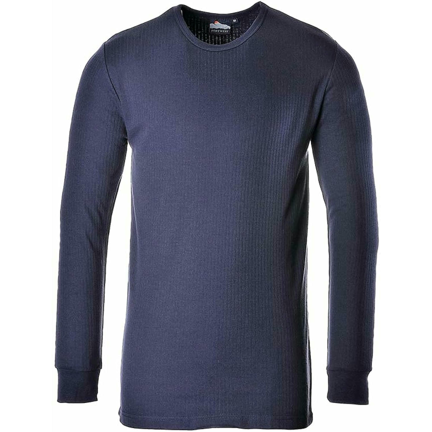 Portwest B123 camiseta térmica aislante de manga larga, talla 4XL, ideal para climas fríos, usoProfesional y diario