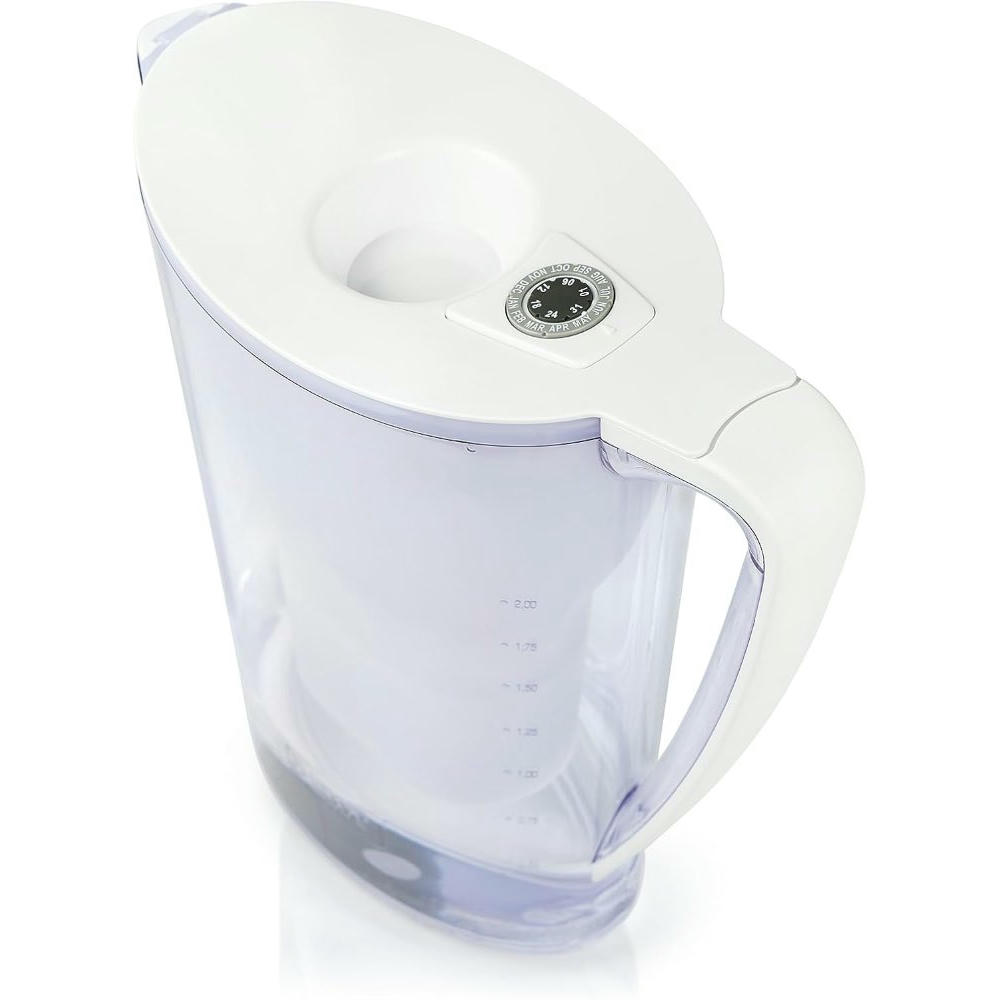 BWT Jarra Filtradora de Agua Aqualizer Blanca 2,7L - Reduce Cal, Cloro e Impurezas y Enriquece con Magnesio - no incluye cartucho