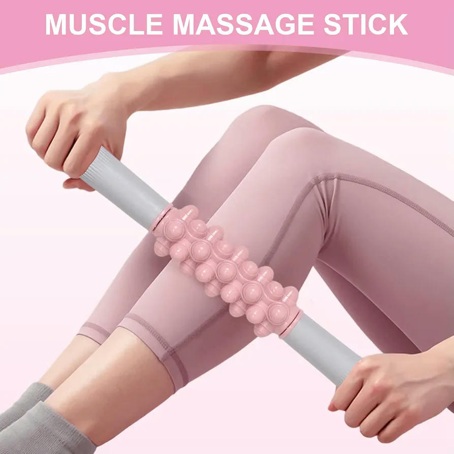 Rodillo Muscular de Espuma 3D para Masaje de Piernas y Cuerpo, Alivio de Rigidez y Fatiga