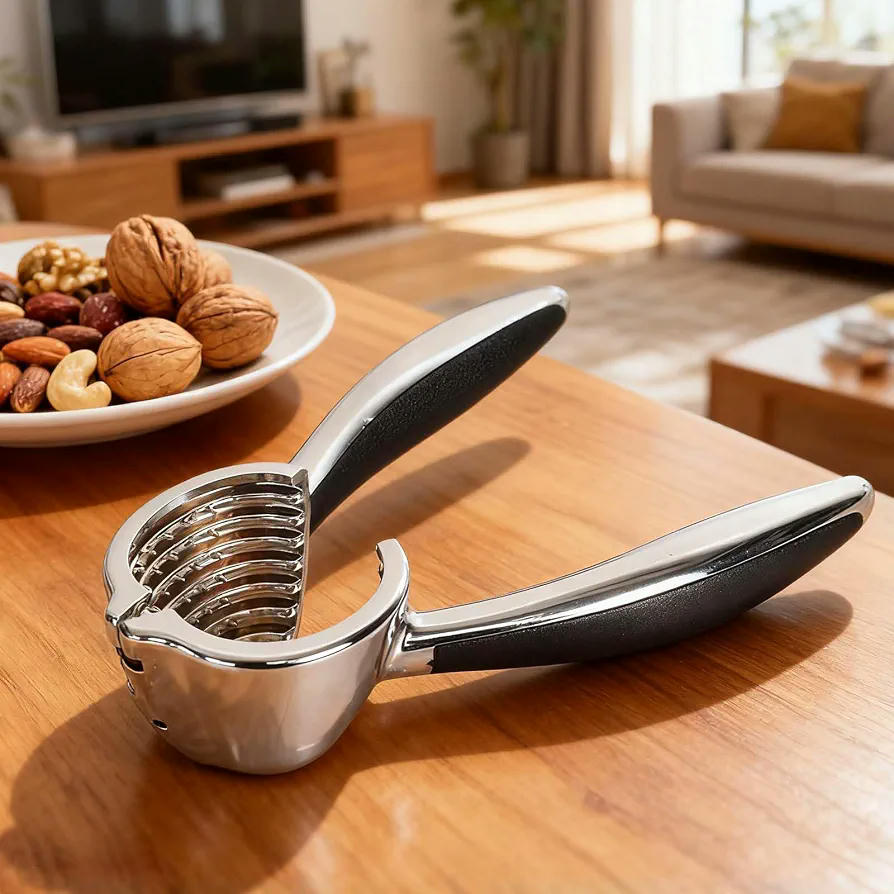 Cascanueces de Metal Multifuncional para Frutos Secos y Mariscos