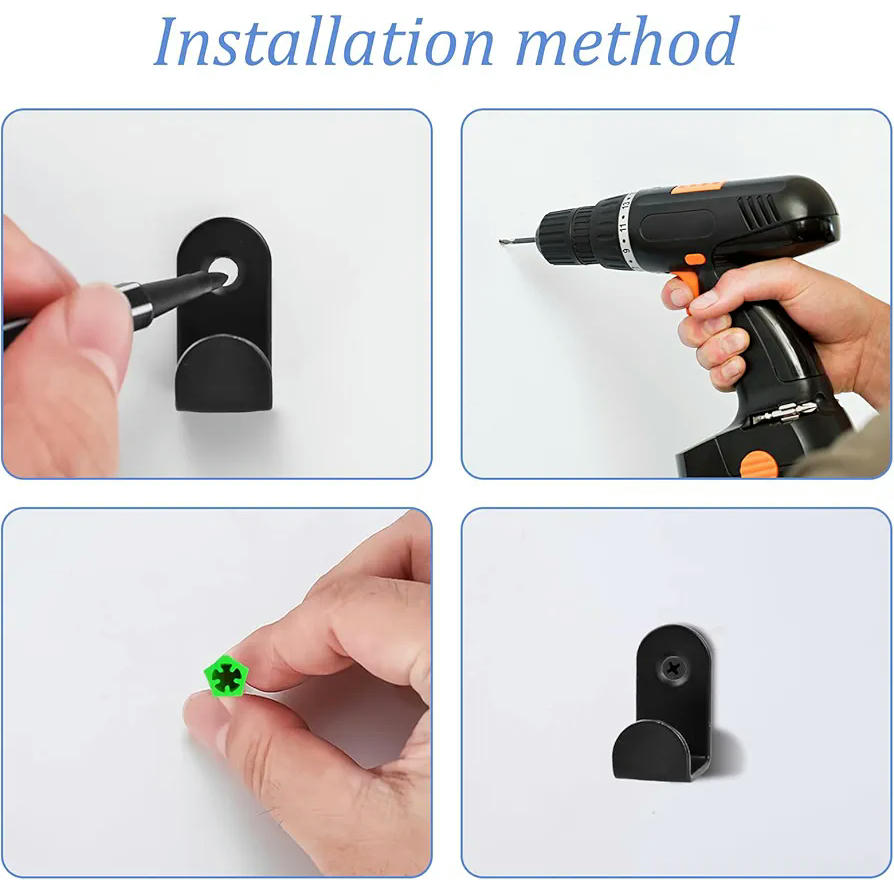 20 Ganchos para Abrigos de Acero Inoxidable, Mini Ganchos Neutros de Pared con 20 Tornillos de Expansión, Perfectos para Colgar Abrigos, Toallas y Más en Dormitorios, Baños y Cocinas