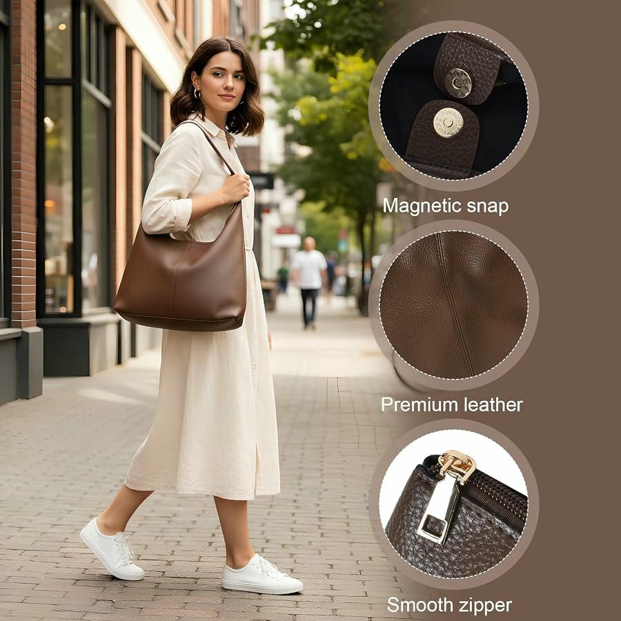 Bolso de Mano Vintage para Damas, Elegante y Práctico